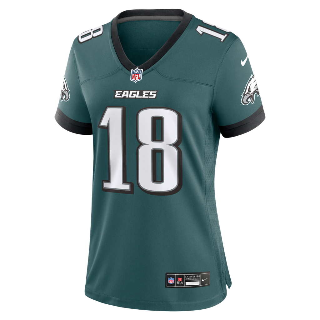 Britain Covey Philadelphia Eagles Nike Women's Team Game Jersey - Midnight Green