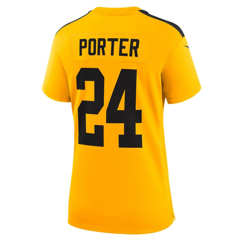 Joey Porter Jr. Pittsburgh Steelers Nike Women's Alternate 1933 Throwback Game Official Jersey - Gold
