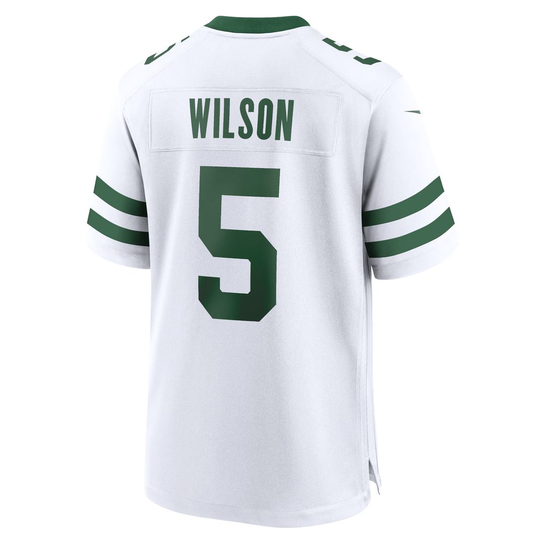 Garrett Wilson New York Jets Nike Game Official Jersey - Legacy Green