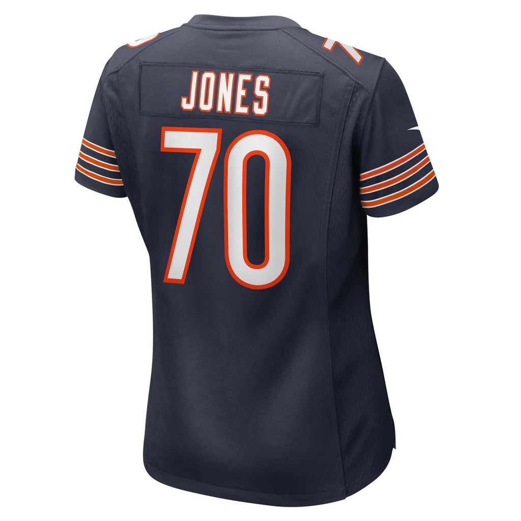 Braxton Jones Chicago Bears Nike Women's Game Player Official Jersey - Navy