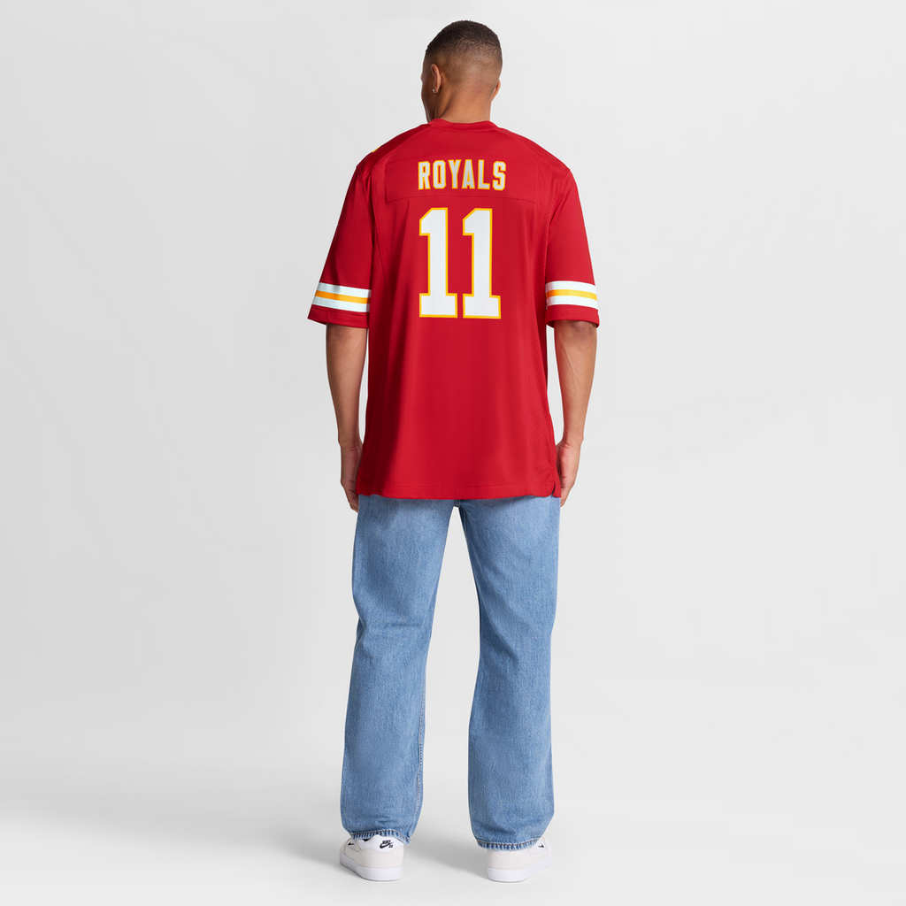Jalen Royals Kansas City Chiefs Nike Team Game Official Jersey -  Red