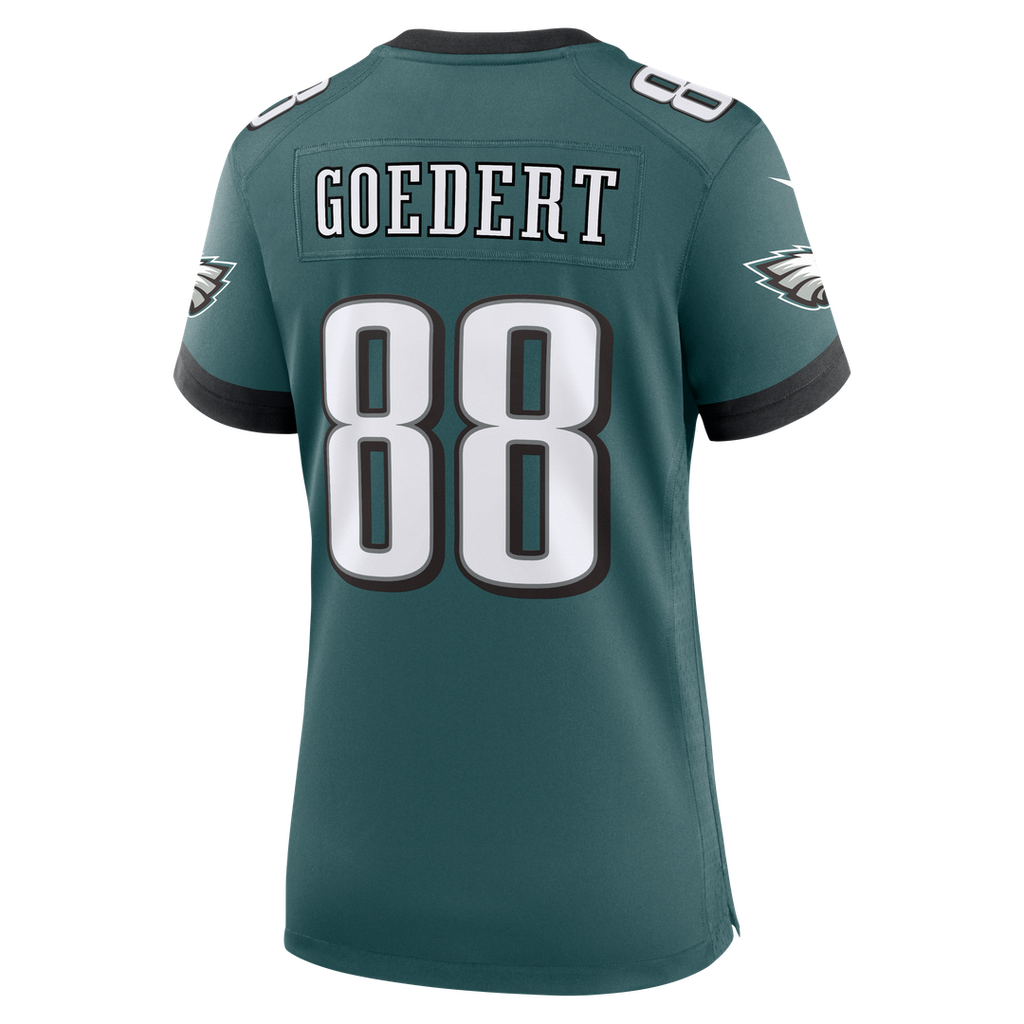 Dallas Goedert Philadelphia Eagles Nike Women's Team Game Official Jersey -  Midnight Green