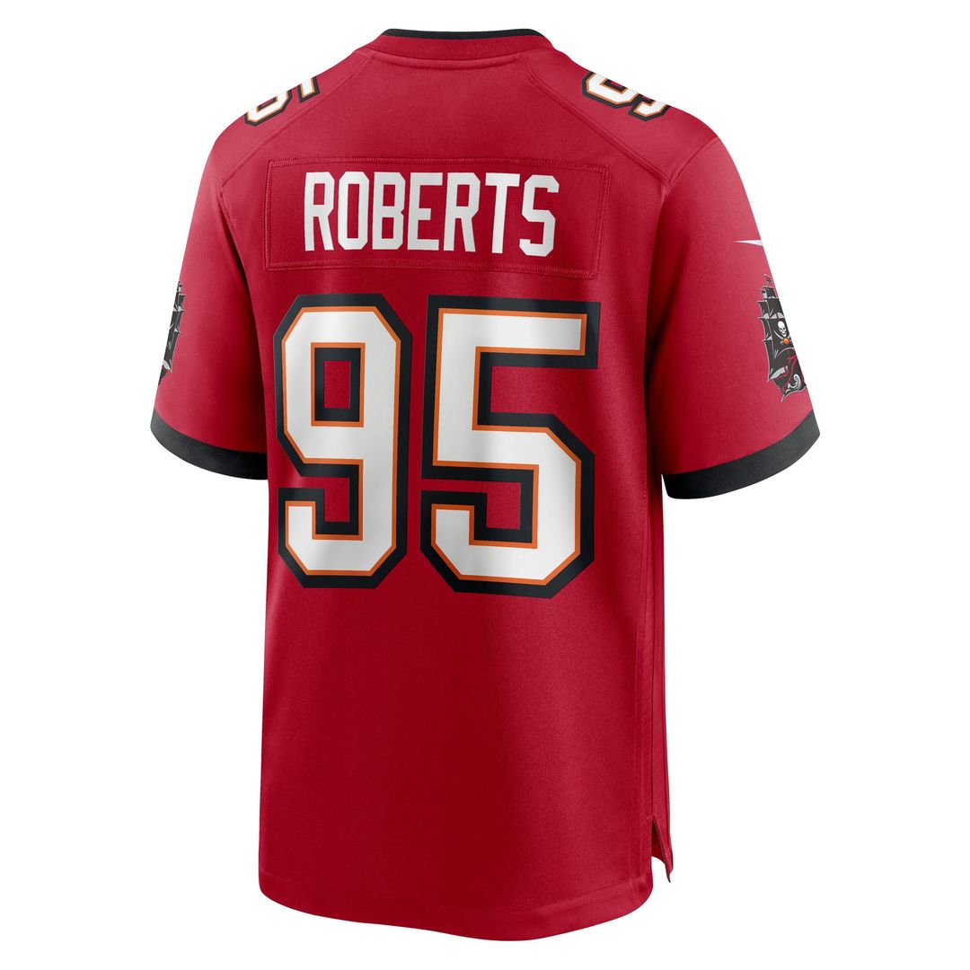 Elijah Roberts Tampa Bay Buccaneers Nike Team Game Official Jersey -  Red