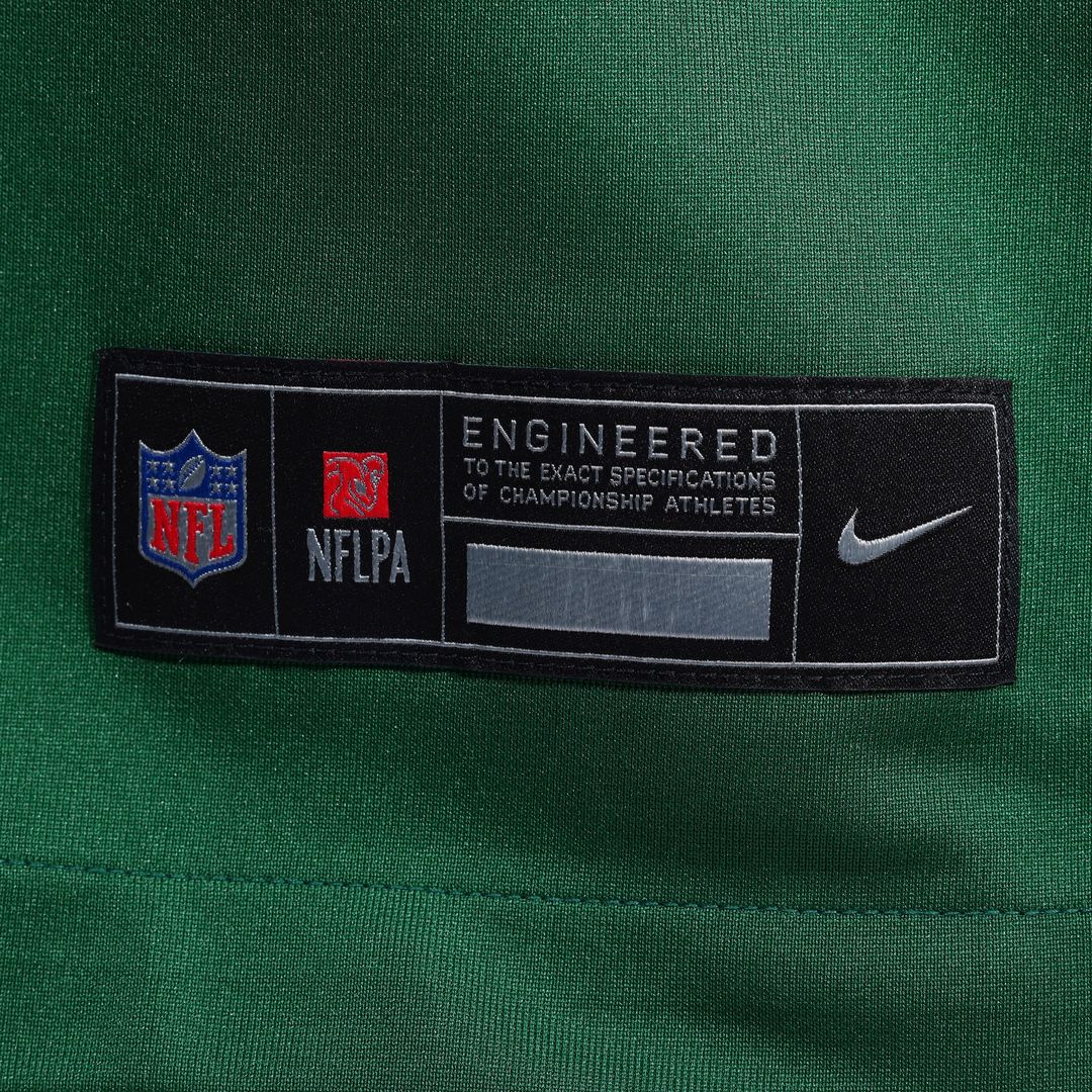 David Bailey New York Jets Nike 2026 NFL Draft First Round Pick No. 2 Team Game Official Jersey - Legacy Green