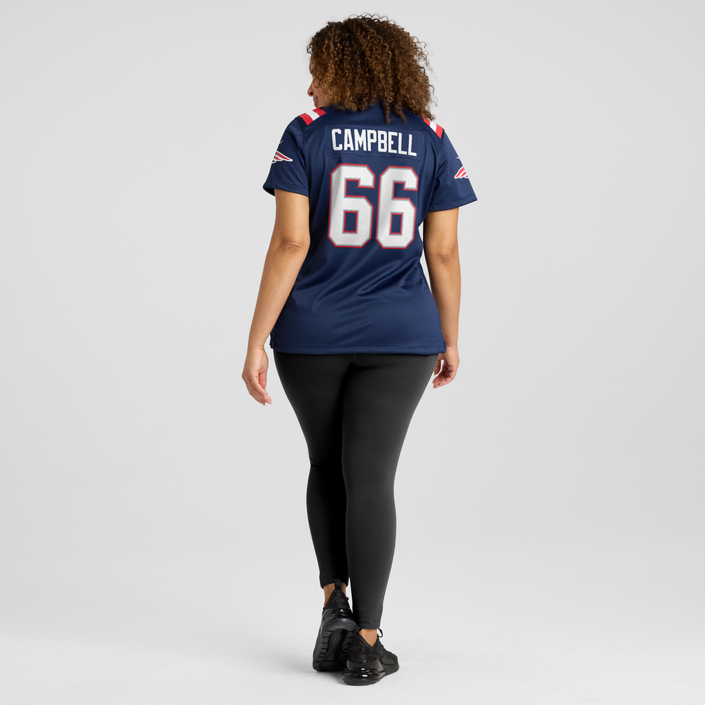 Will Campbell New England Patriots Nike Women's Team Game Jersey - Navy