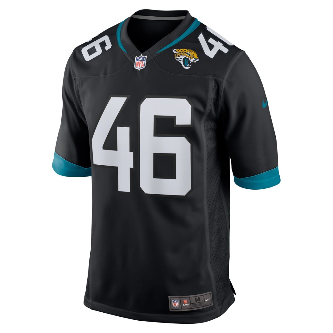 Ross Matiscik Jacksonville Jaguars Nike Alternate Game Official Jersey - Black