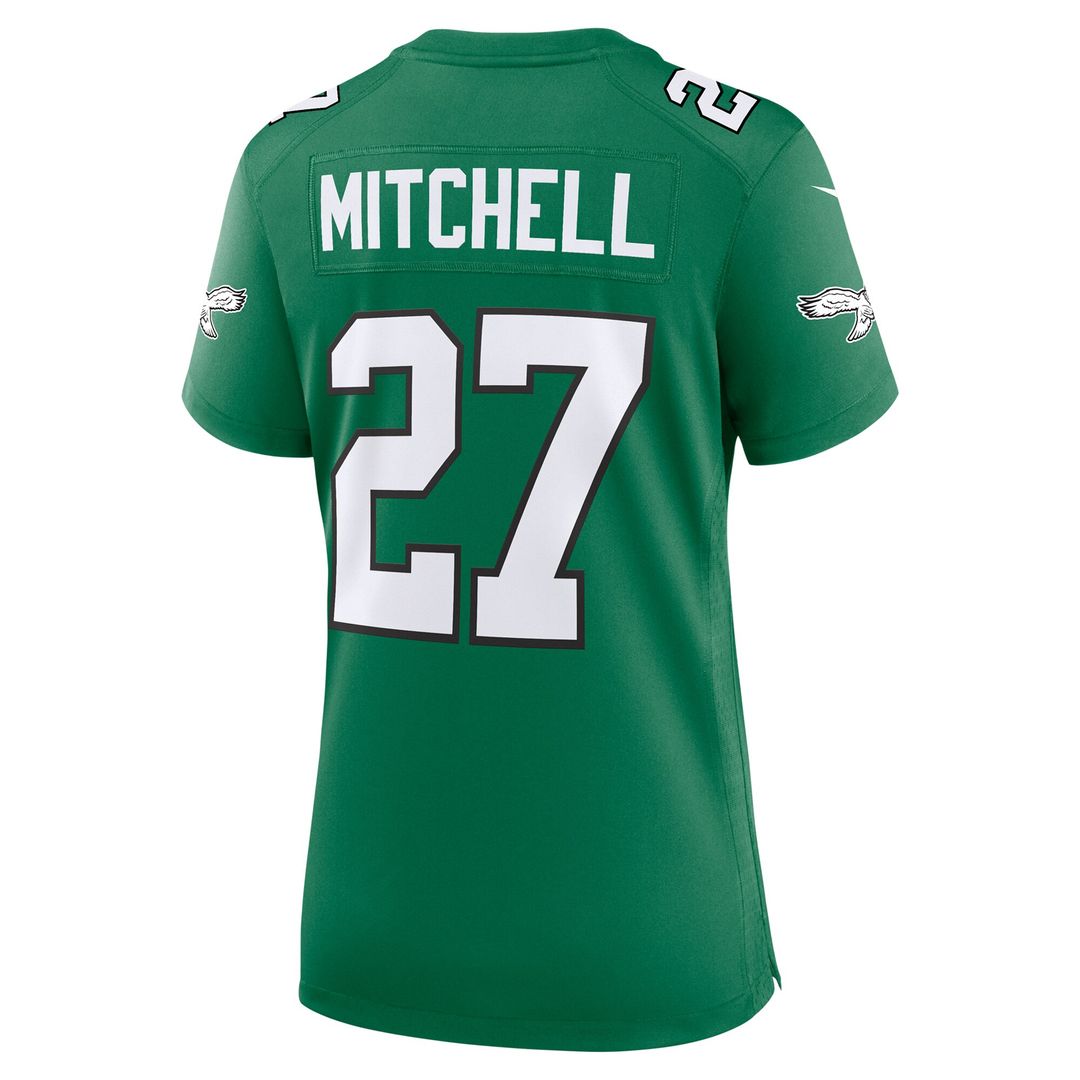 Quinyon Mitchell Philadelphia Eagles Nike Women's Alternate Game Official Jersey -  Kelly Green