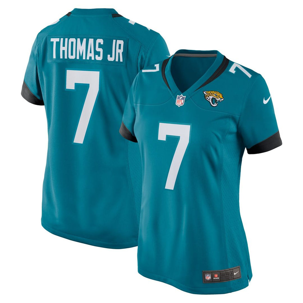 Brian Thomas Jr. Jacksonville Jaguars Nike Women's Game Jersey - Teal