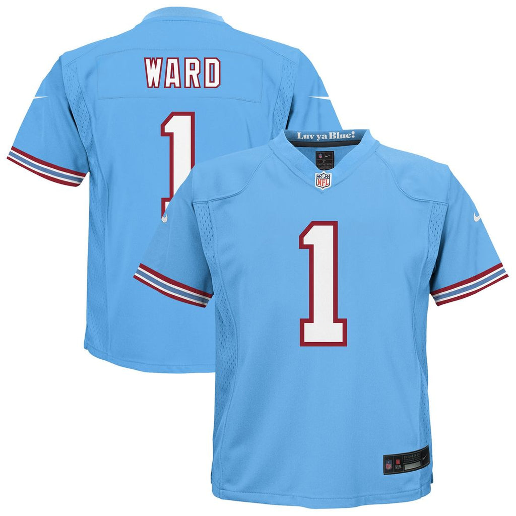 Cameron Ward Tennessee Titans Nike Toddler Alternate 2 Game Official Jersey - Light Blue