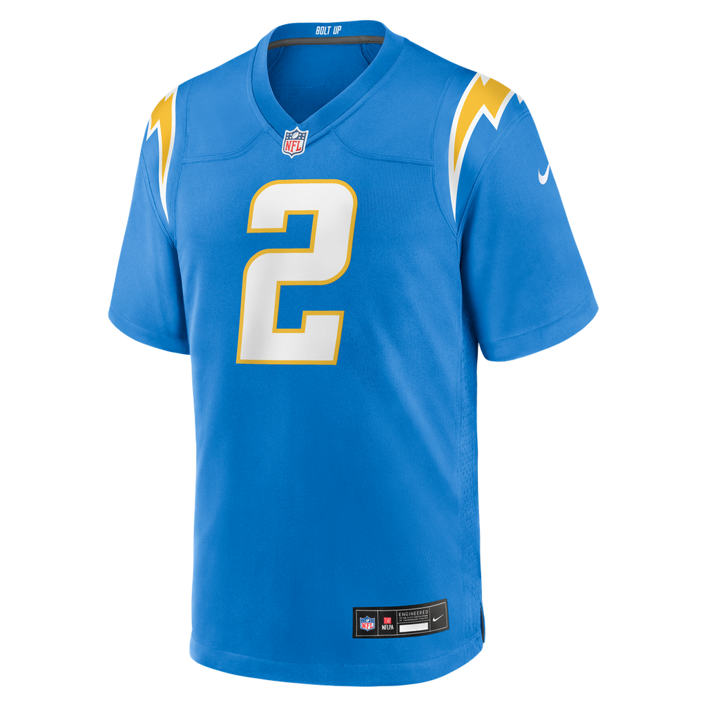 Elijah Molden Los Angeles Chargers Nike Team Game Jersey - Powder Blue