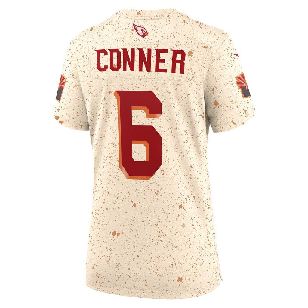 James Conner Arizona Cardinals Nike Women's 2025 Rivalries Collection Game Official Jersey - Natural