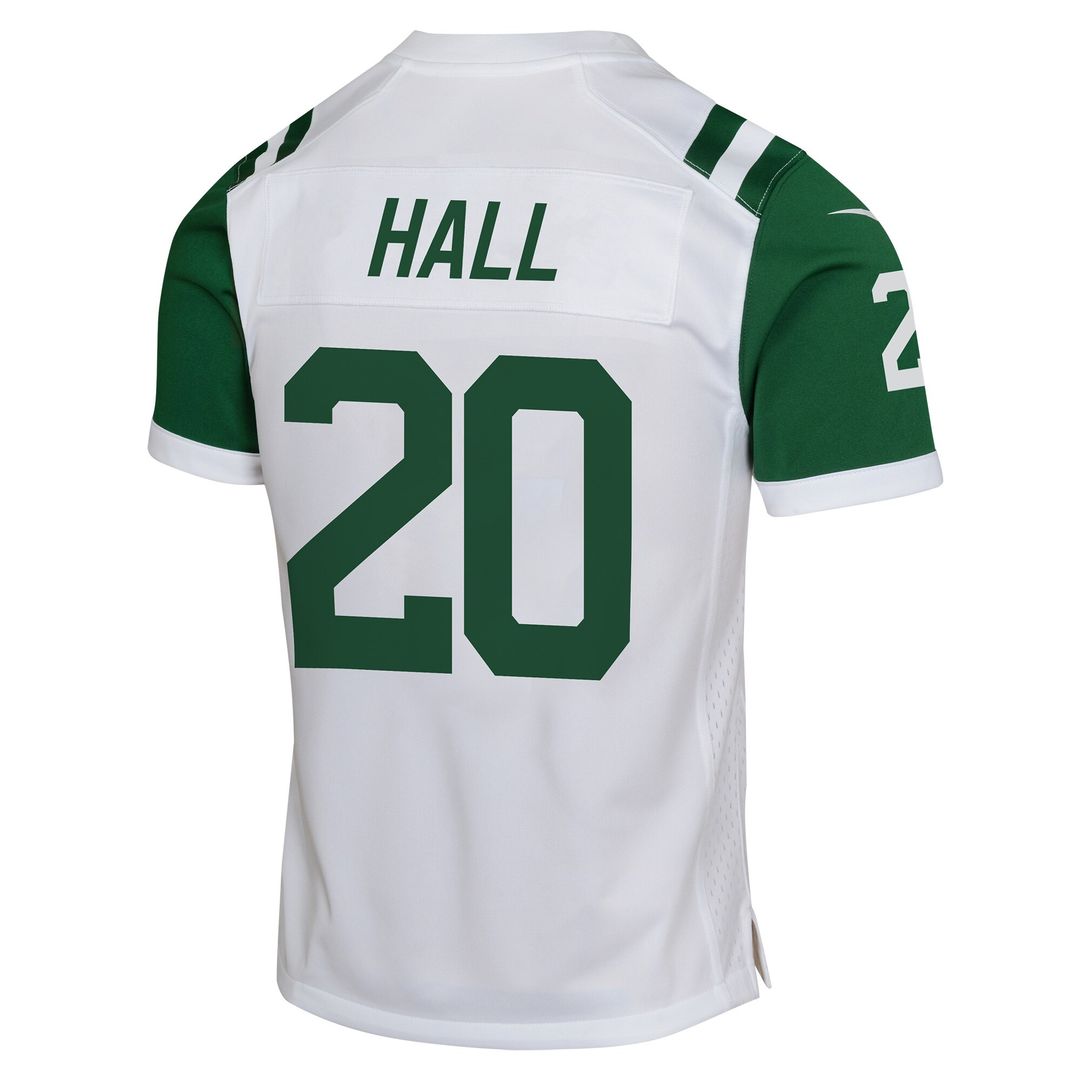 Breece Hall New York Jets Nike Youth Game Official Jersey - White