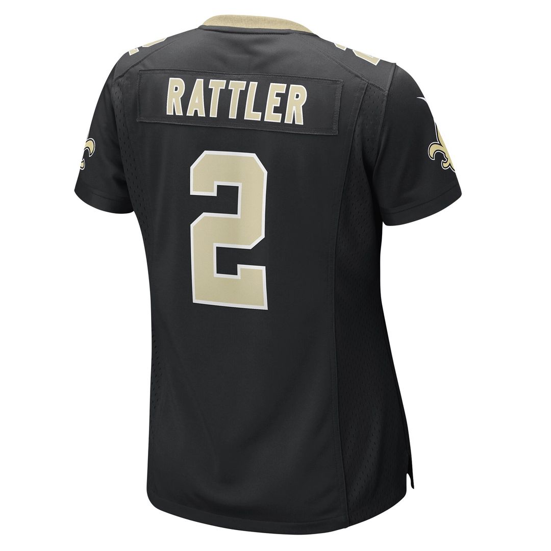 Spencer Rattler New Orleans Saints Nike Women's Team Game Jersey - Black