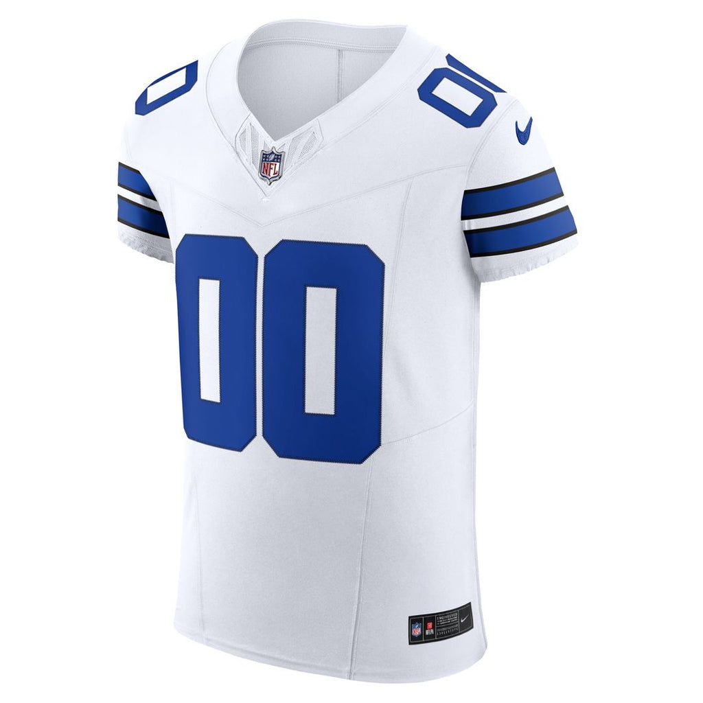 Dallas Cowboys Nike Vapor F.U.S.E. Elite Custom Official Jersey - White
