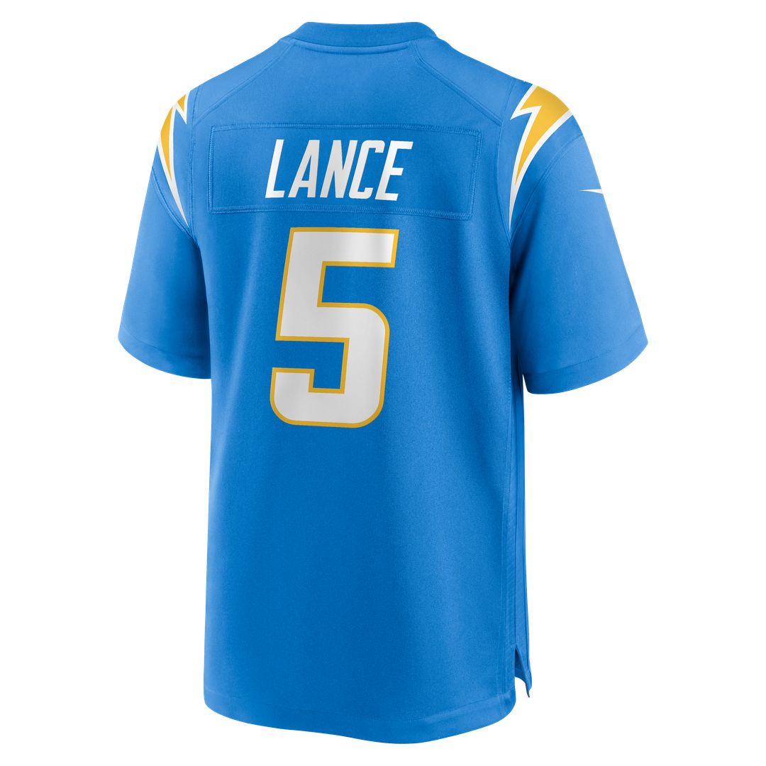 Trey Lance Los Angeles Chargers Nike Team Game Official Jersey -  Powder Blue