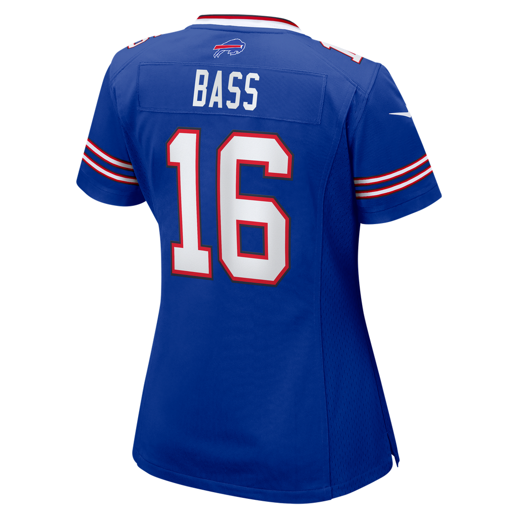 Tyler Bass Buffalo Bills Nike Women's Team Game Official Jersey -  Royal