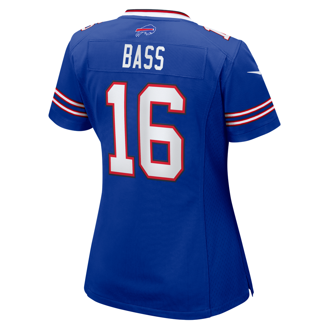 Tyler Bass Buffalo Bills Nike Women's Team Game Official Jersey -  Royal