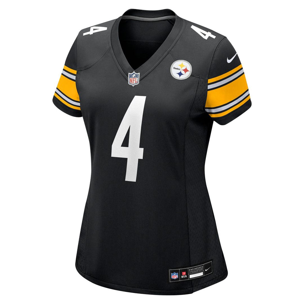 DK Metcalf Pittsburgh Steelers Nike Women's Team Game Official Jersey -  Black