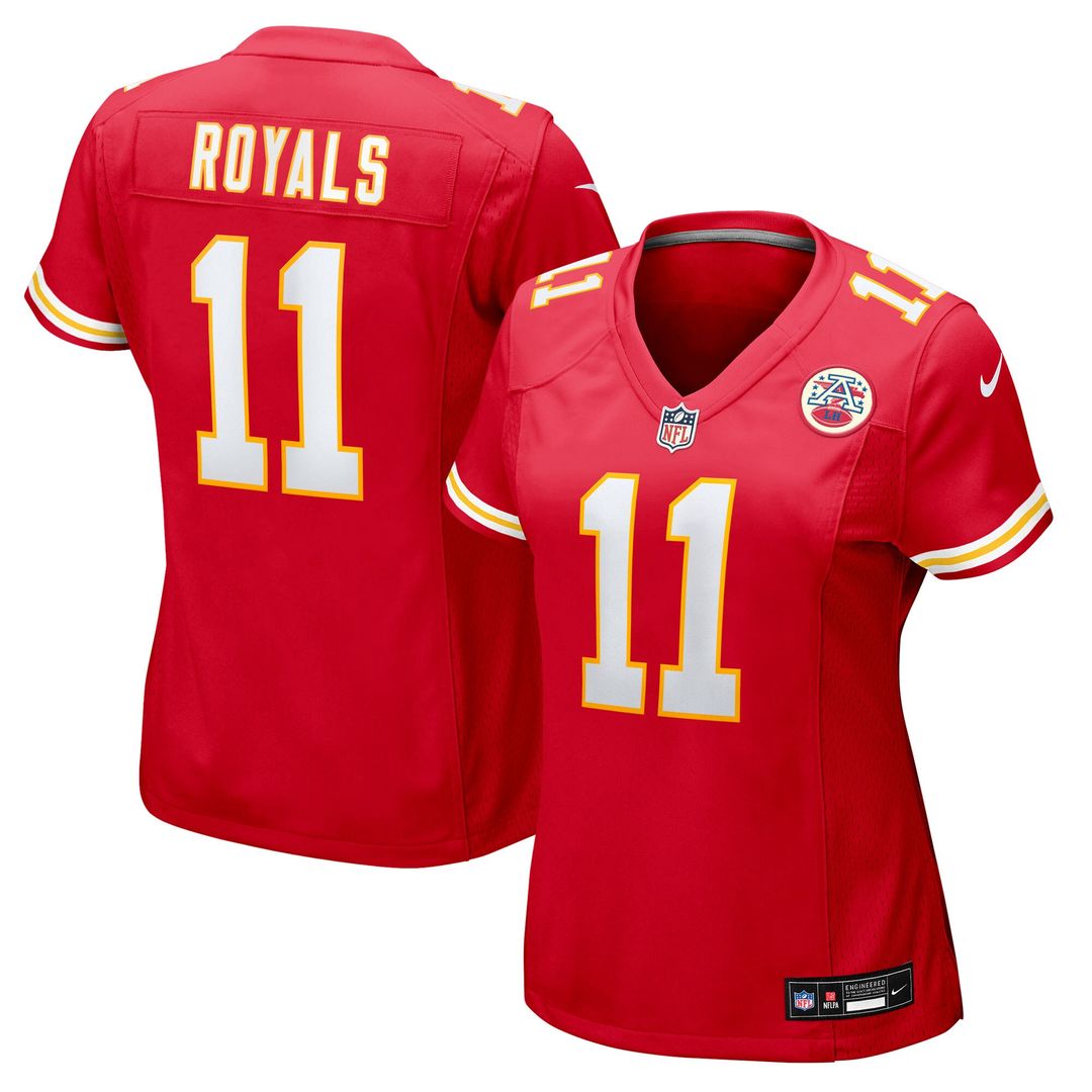 Jalen Royals Kansas City Chiefs Nike Women's Team Game Jersey - Red