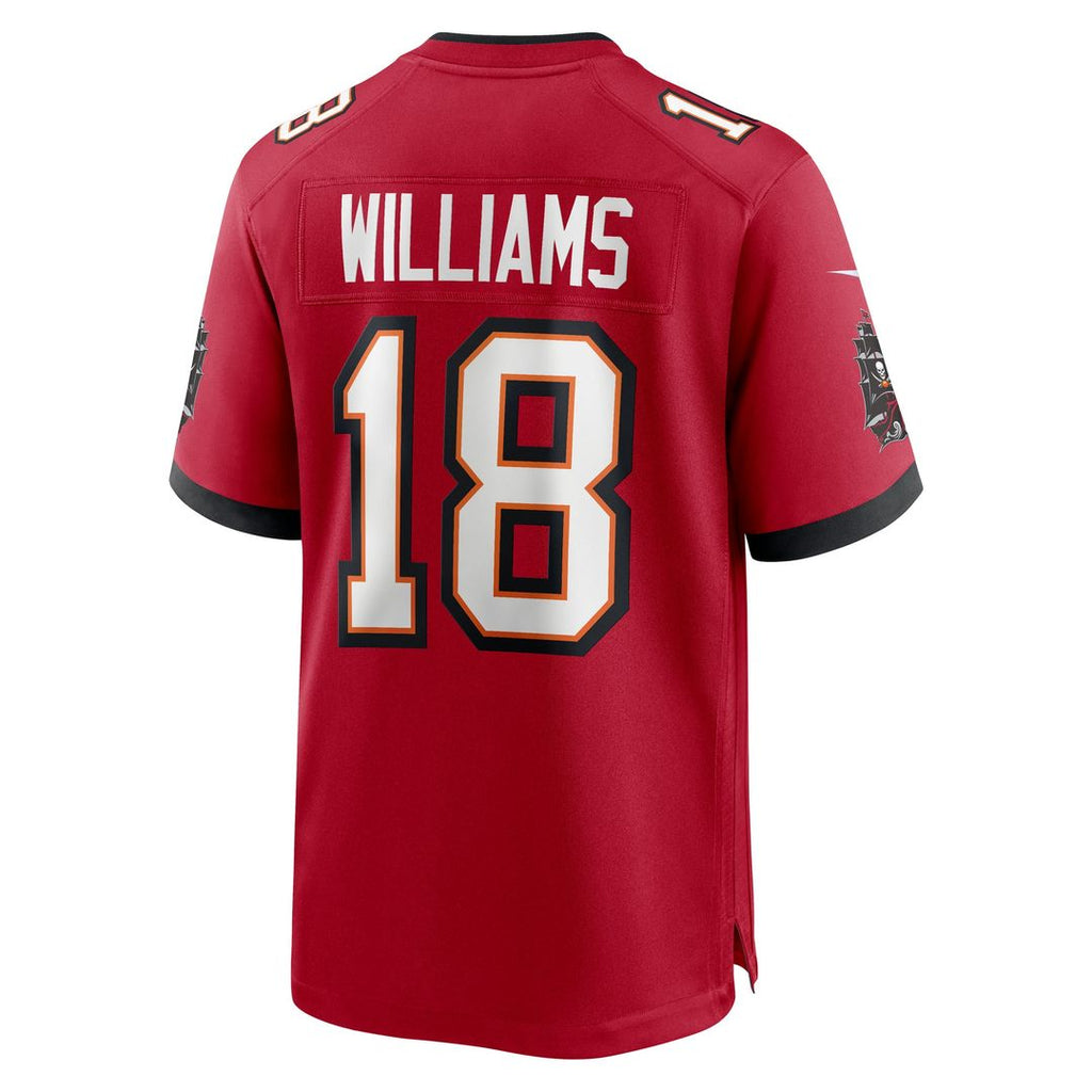 Josh Williams Tampa Bay Buccaneers Nike Team Game Official Jersey -  Red