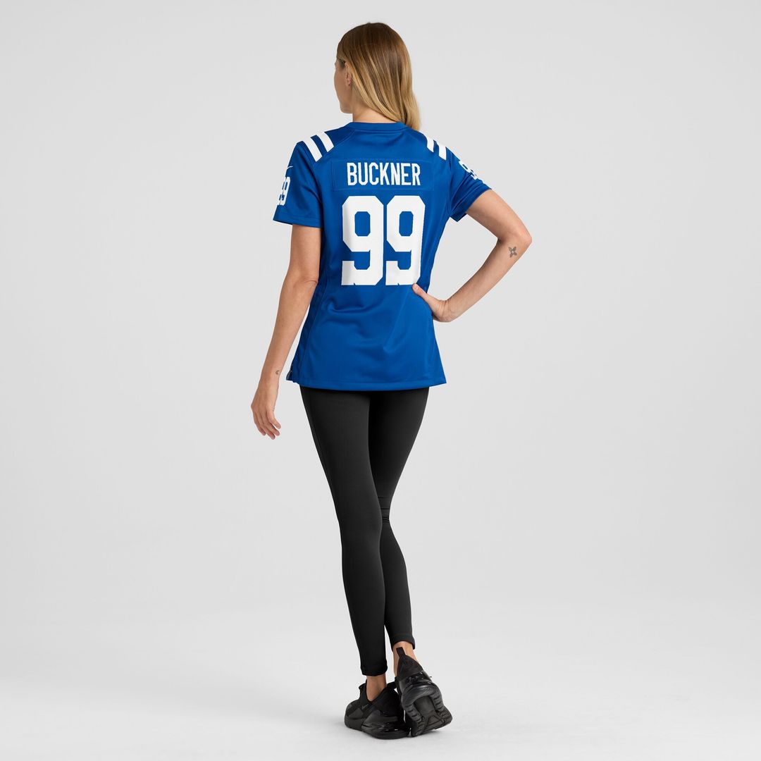 DeForest Buckner Indianapolis Colts Nike Women's Indiana Nights Alternate Game Official Jersey - Royal
