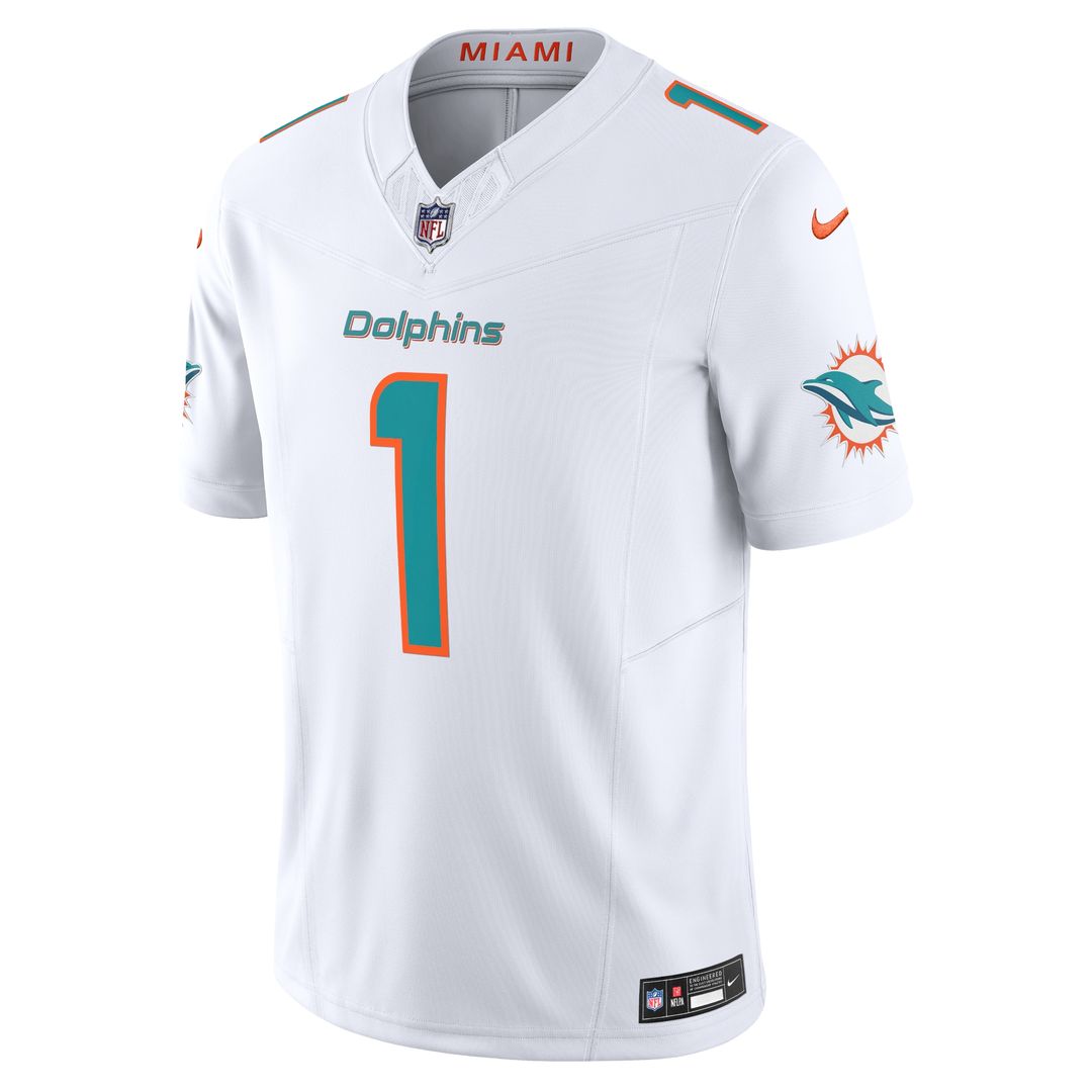 Tua Tagovailoa Miami Dolphins Nike Vapor F.U.S.E. Limited Official Jersey - White