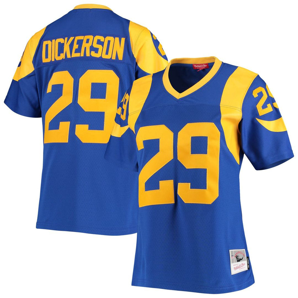 Eric Dickerson Los Angeles Rams Mitchell & Ness Women's Legacy Team Replica Jersey - Royal