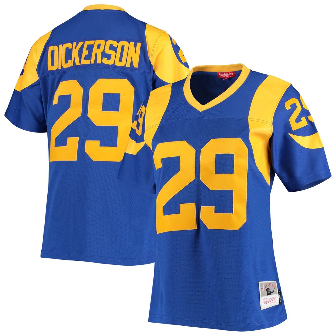 Eric Dickerson Los Angeles Rams Mitchell & Ness Women's Legacy Team Replica Jersey - Royal