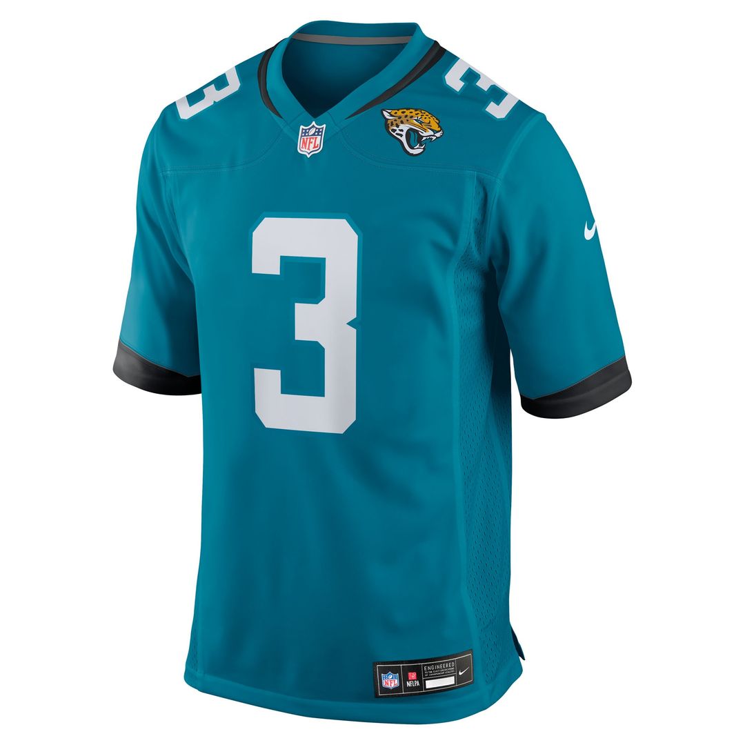 Jakobi Meyers Jacksonville Jaguars Nike Team Game Jersey - Teal