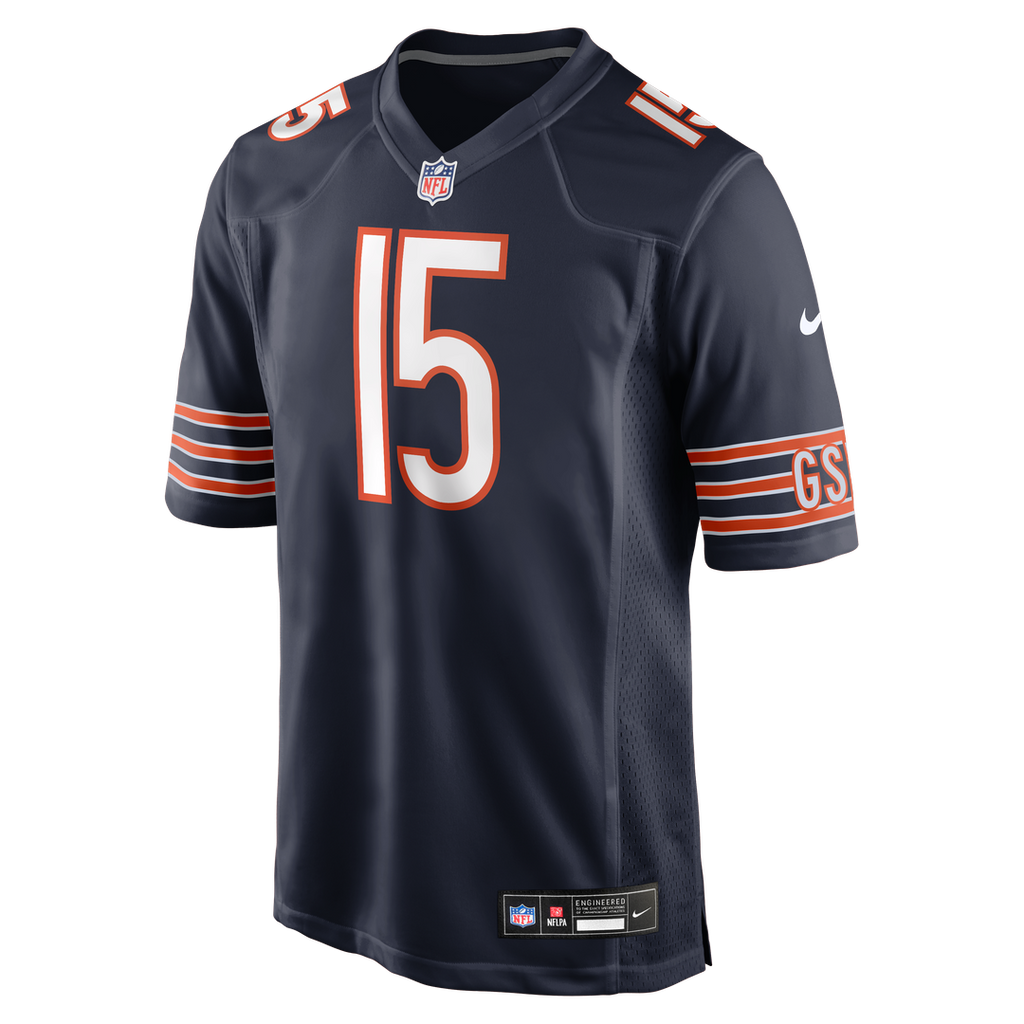 Rome Odunze Chicago Bears Nike  Player Game Official Jersey - Navy
