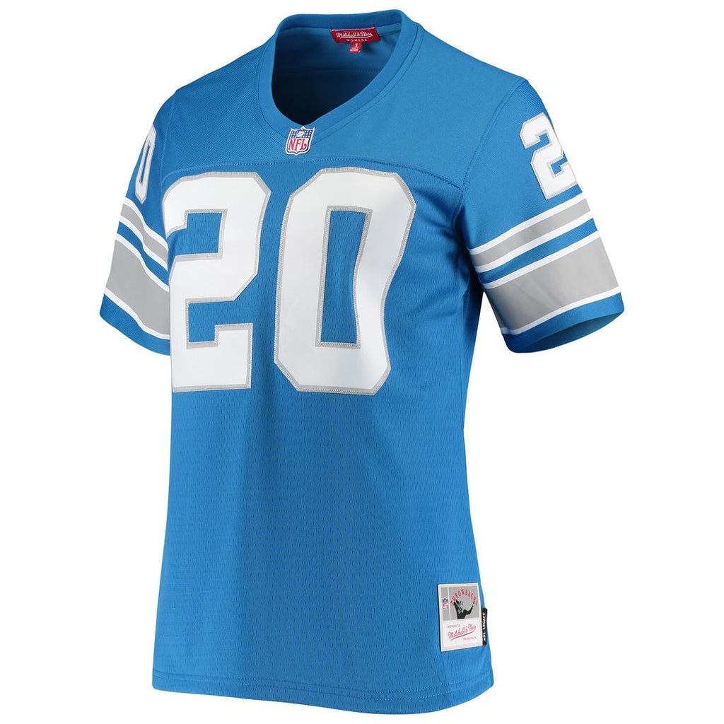 Barry Sanders Detroit Lions Mitchell & Ness Women's 1996 Legacy Replica Official Jersey - Blue