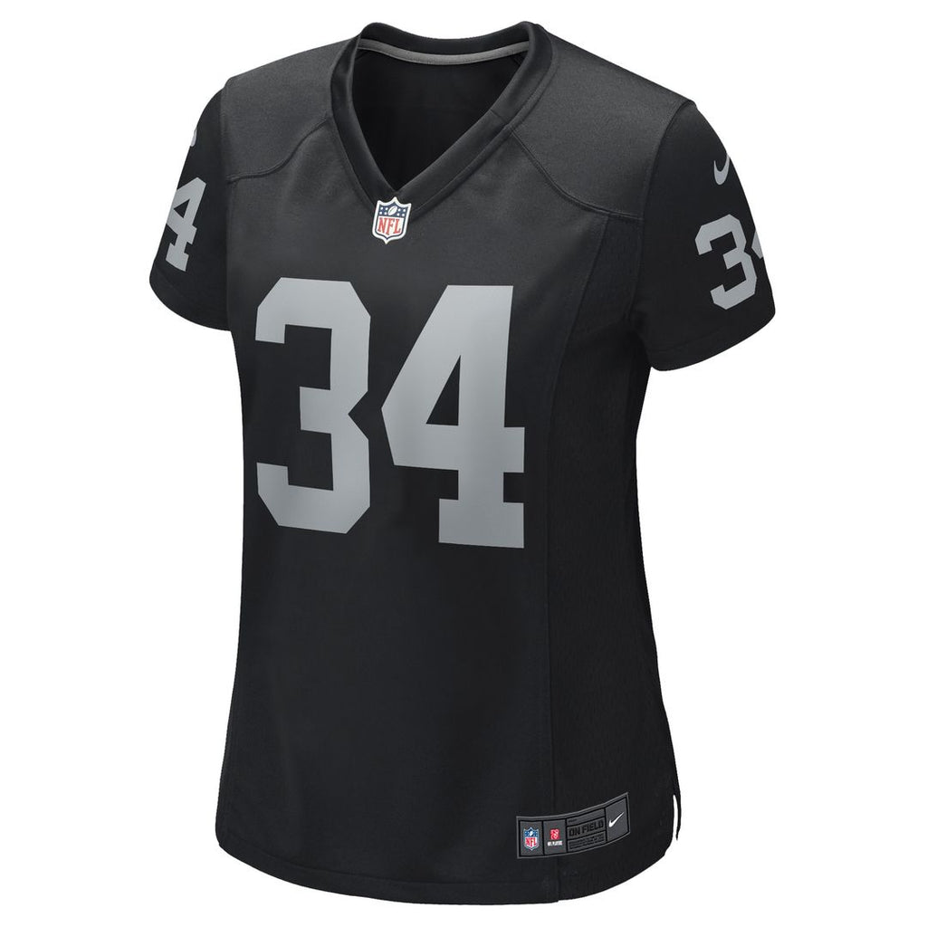 Bo Jackson Las Vegas Raiders Nike Women's Game Retired Player Official Jersey - Black