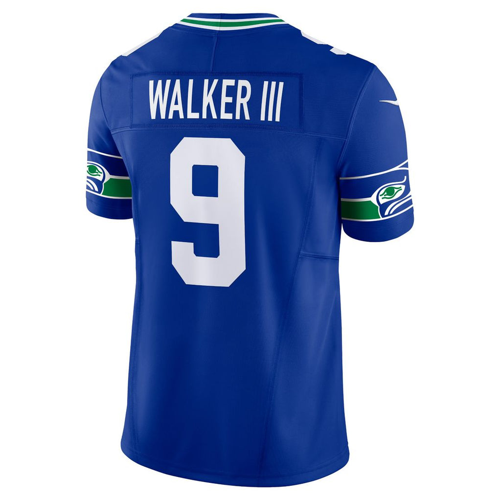 Kenneth Walker III Seattle Seahawks Nike Vapor F.U.S.E. Limited Official Jersey - Royal