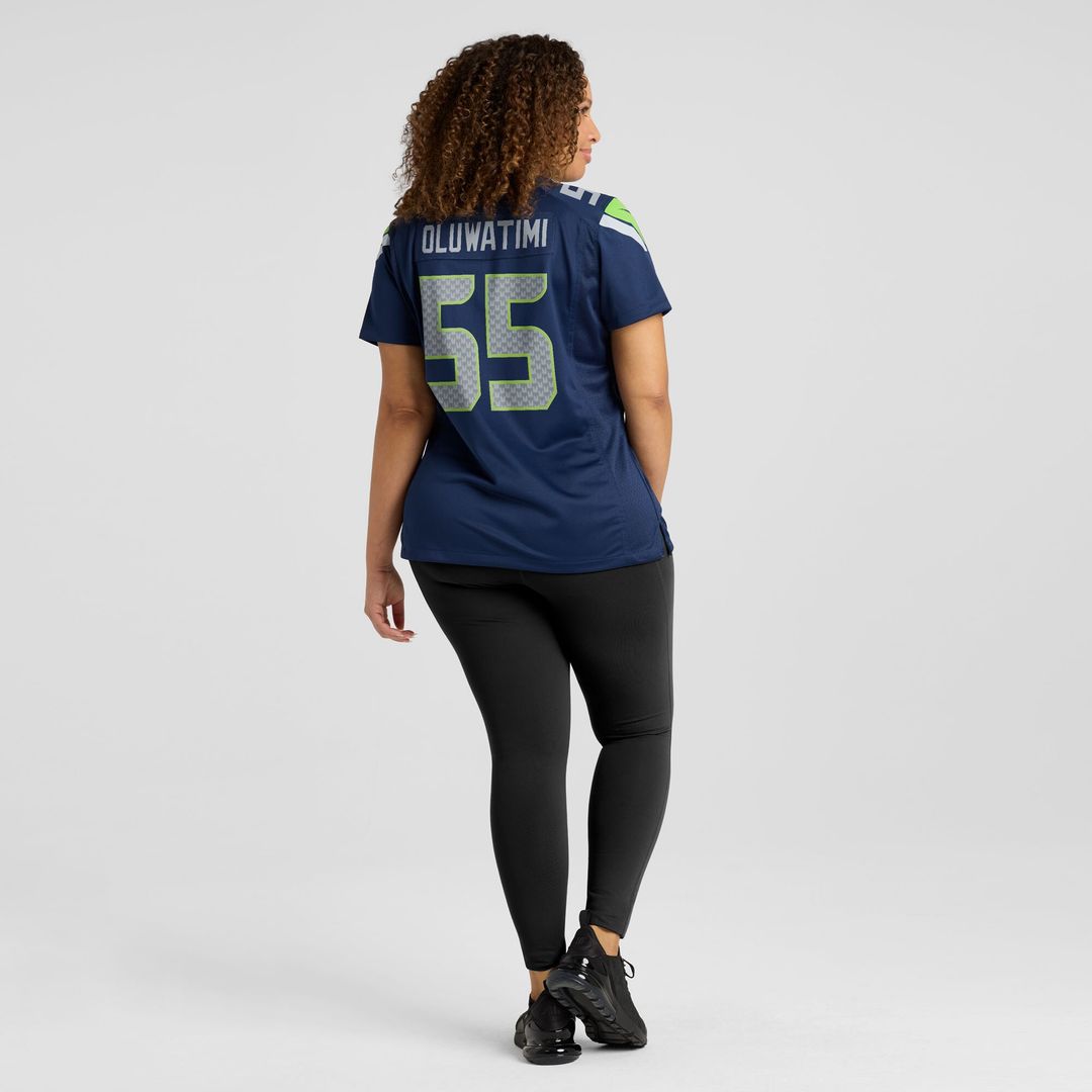 Olu Oluwatimi Seattle Seahawks Nike Women's Team Game Official Jersey -  College Navy