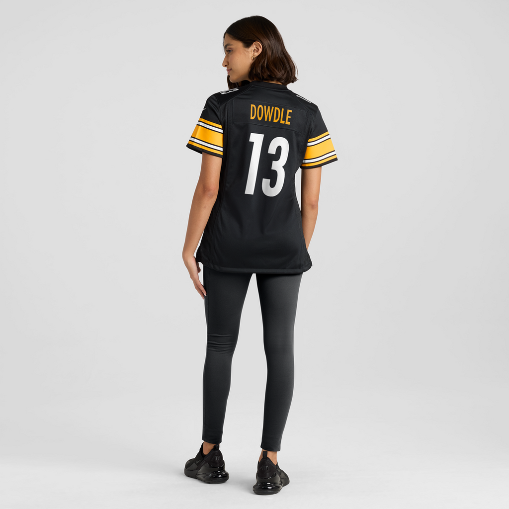 Rico Dowdle Pittsburgh Steelers Nike Women's Team Game Jersey - Black