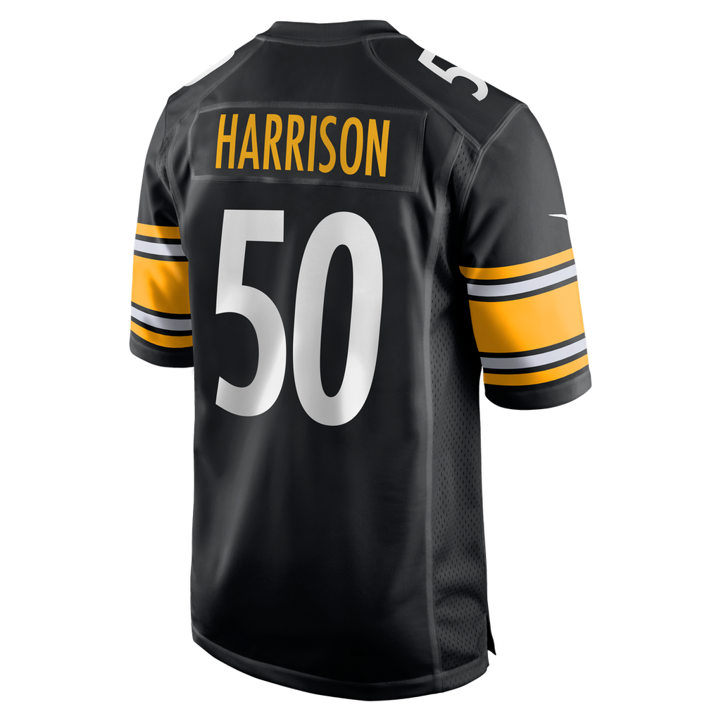 Malik Harrison Pittsburgh Steelers Nike Team Game Jersey - Black