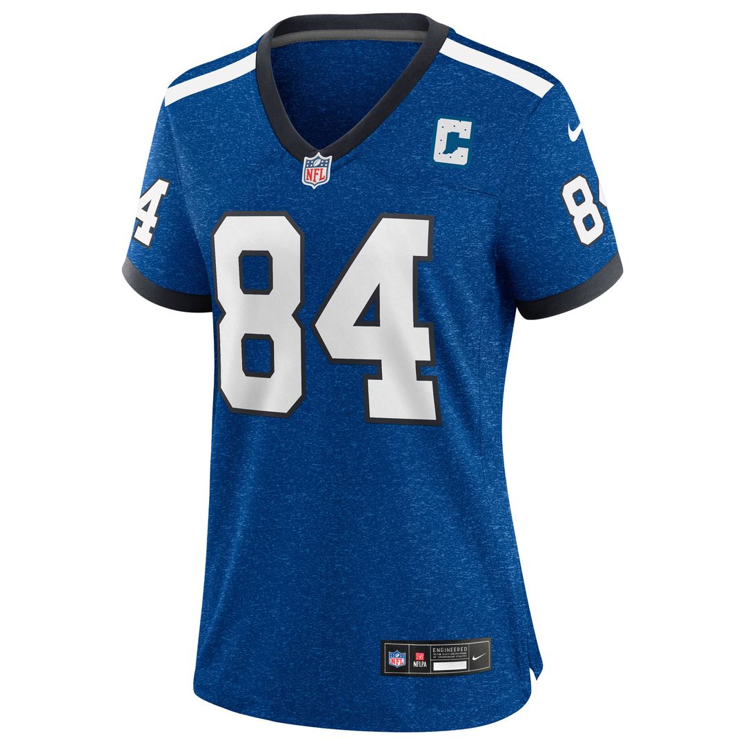 Tyler Warren Indianapolis Colts Nike Women's Alternate 2 Indiana Nights Game Official Jersey -  Heather Royal
