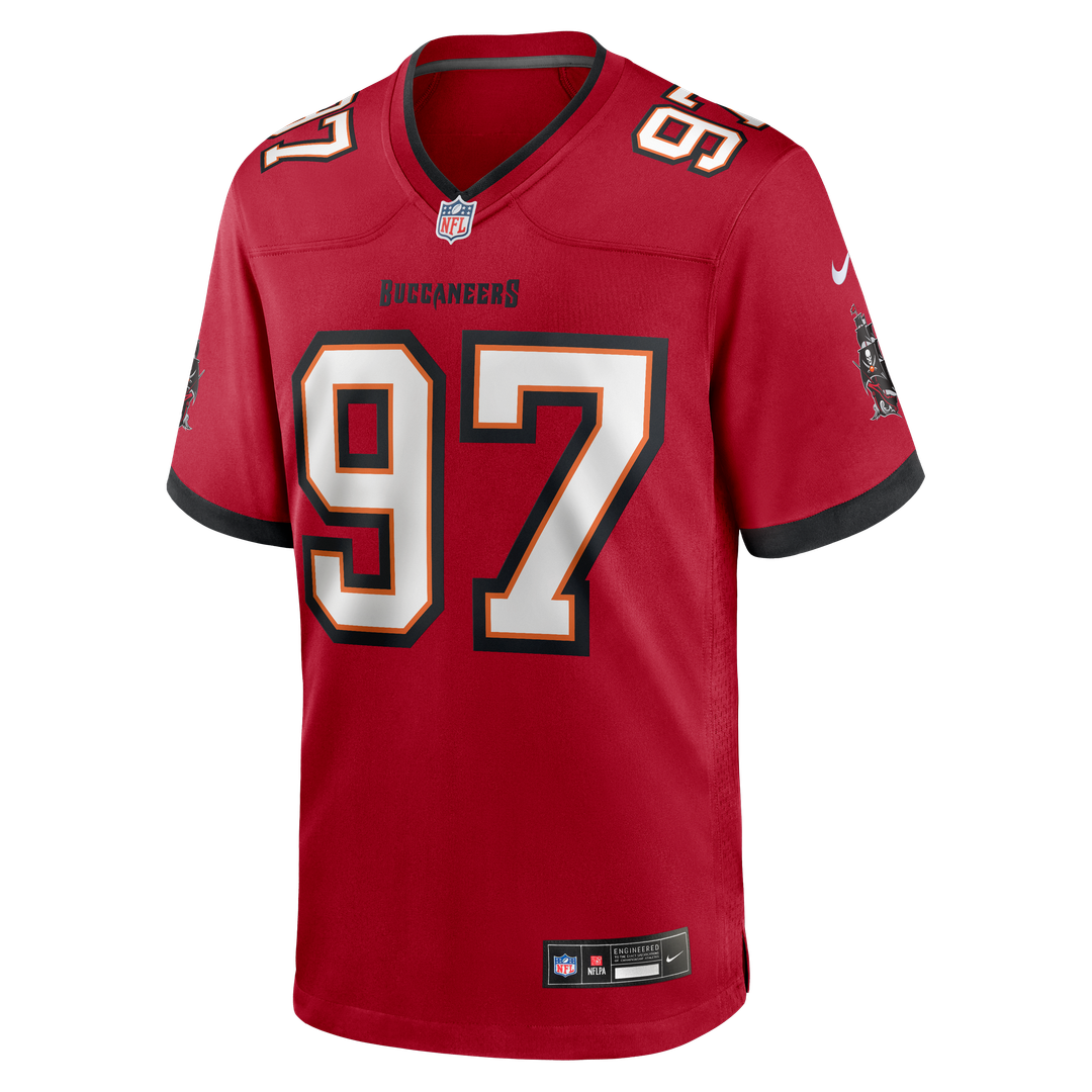 Al-Quadin Muhammad Tampa Bay Buccaneers Nike Team Game Official Jersey - Red