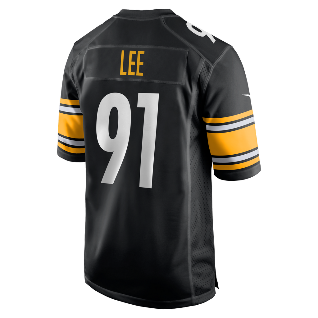 Logan Lee Pittsburgh Steelers Nike Game Jersey - Black