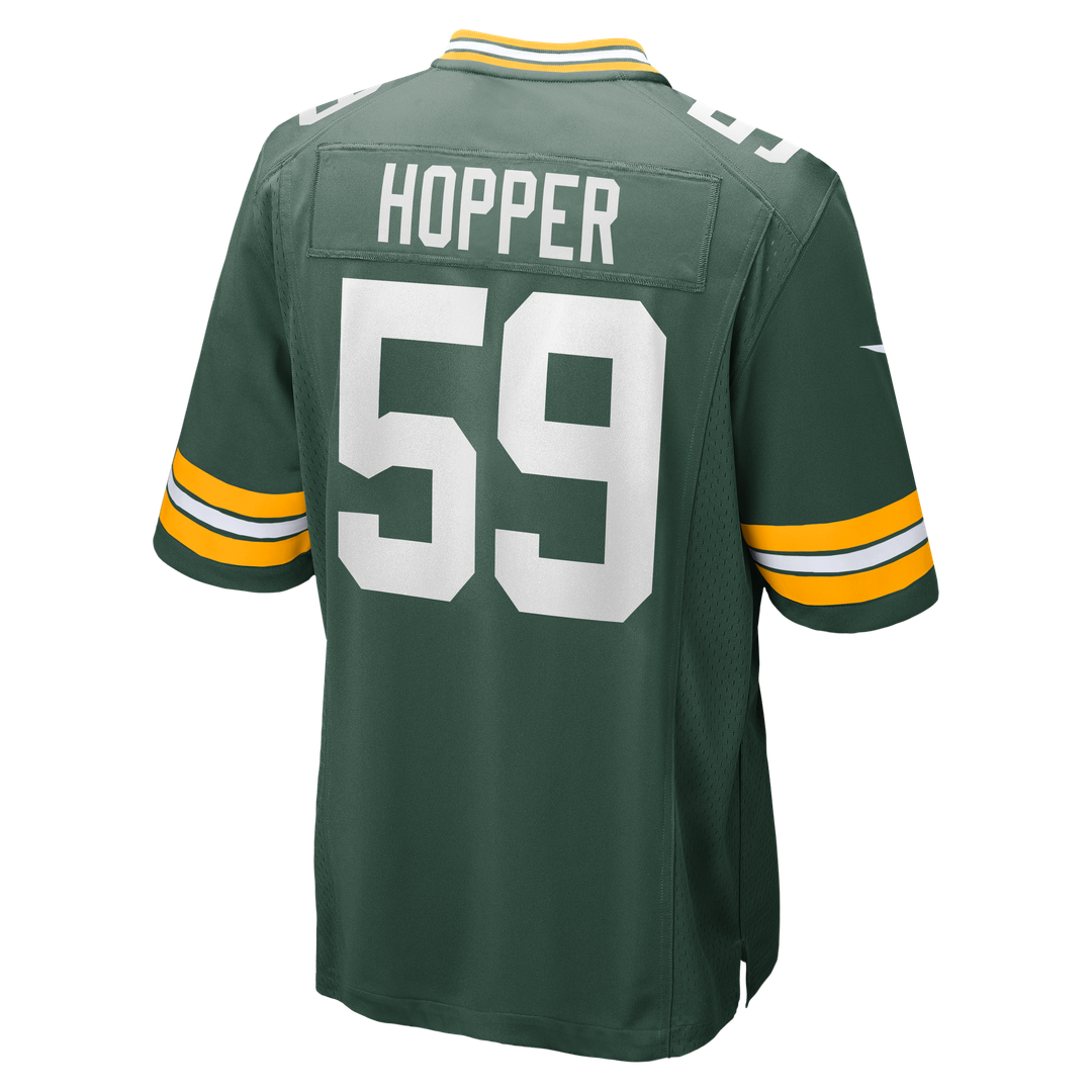 Ty'Ron Hopper Green Bay Packers Nike  Game Official Jersey -  Green