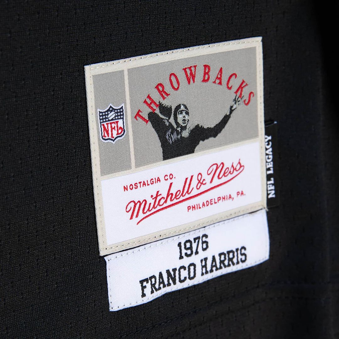 Franco Harris Pittsburgh Steelers Mitchell & Ness Legacy Replica Official Jersey - White