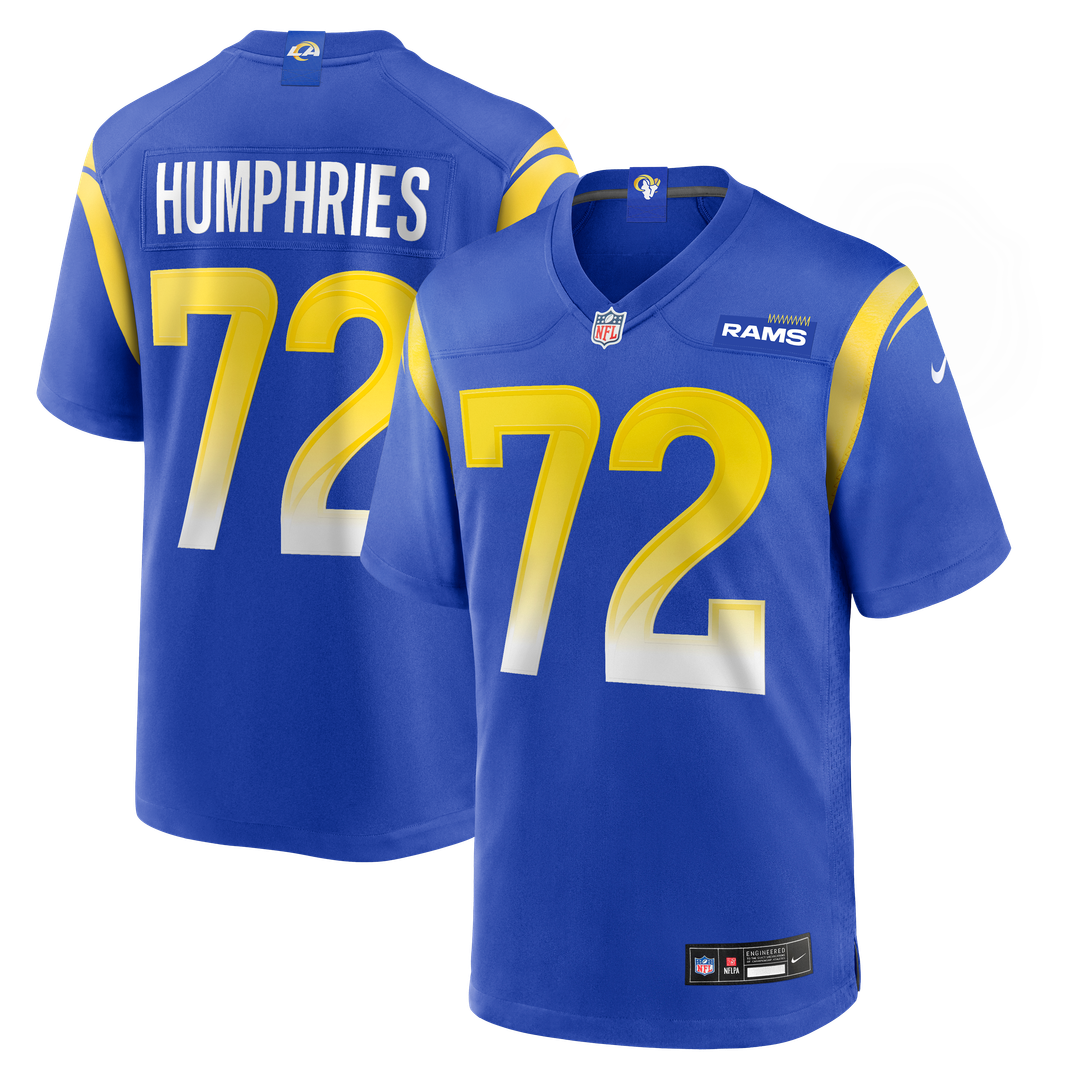 D.J. Humphries Los Angeles Rams Nike Team Game Jersey - Royal
