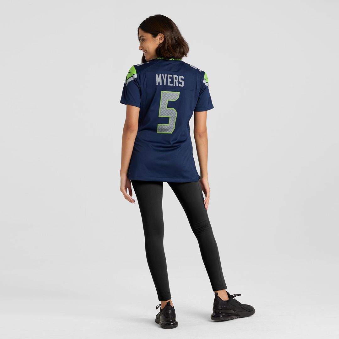 Jason Myers Seattle Seahawks Nike Women's Team Game Official Jersey -  College Navy