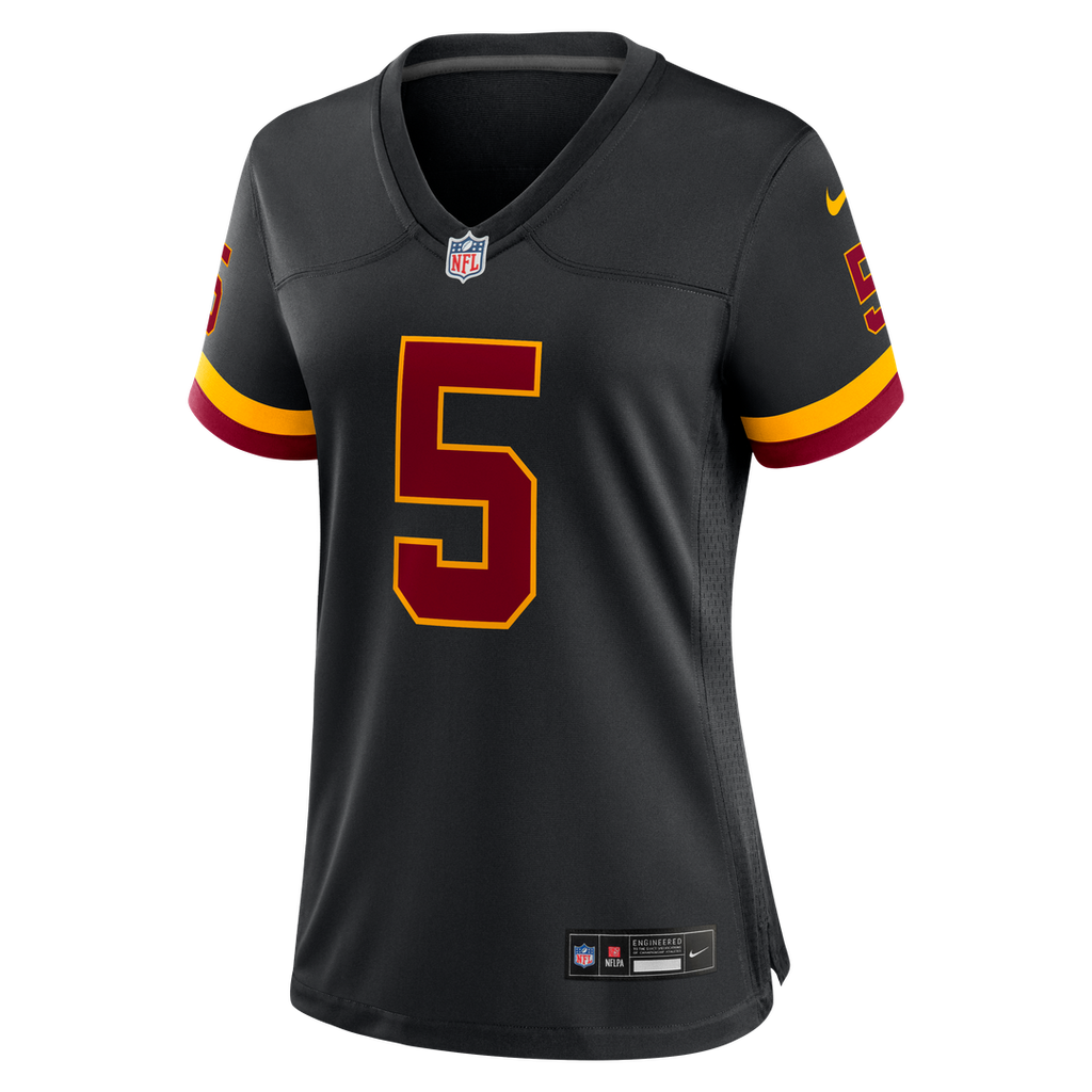 Jayden Daniels Washington Commanders Nike Women's Game Super Bowl Era Official Jersey - White