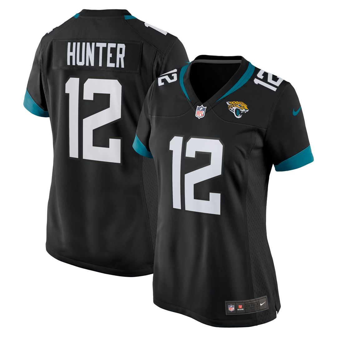 Travis Hunter Jacksonville Jaguars Nike Women's Game Jersey - White