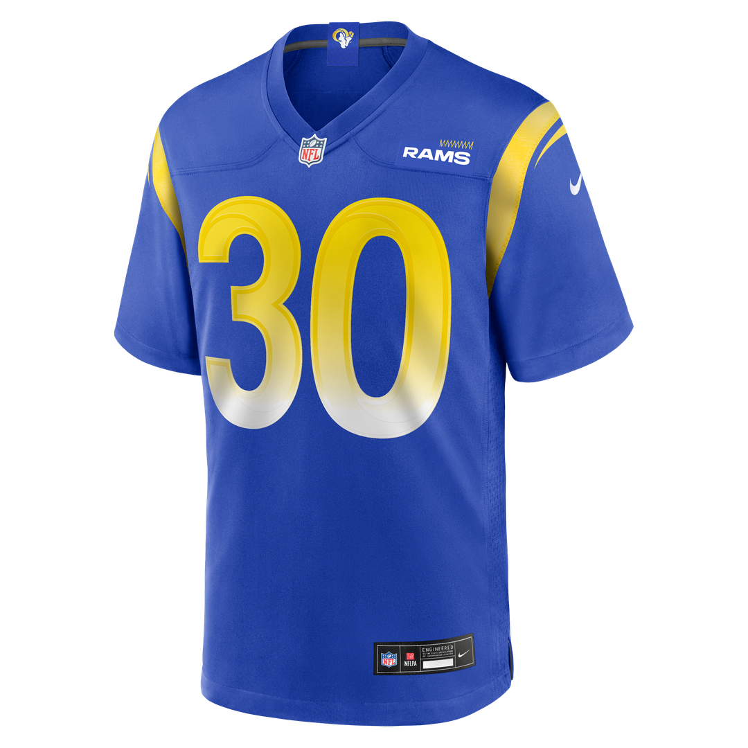 Josh Wallace Los Angeles Rams Nike Game Jersey - Royal