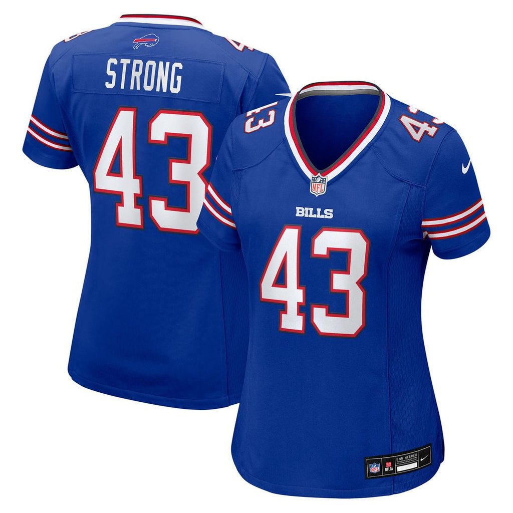 Dorian Strong Buffalo Bills Nike Women's Team Game Jersey - Royal