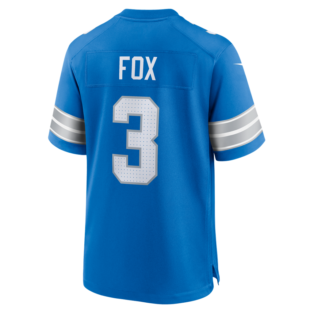Jack Fox Detroit Lions Nike Team Game Official Jersey -  Blue