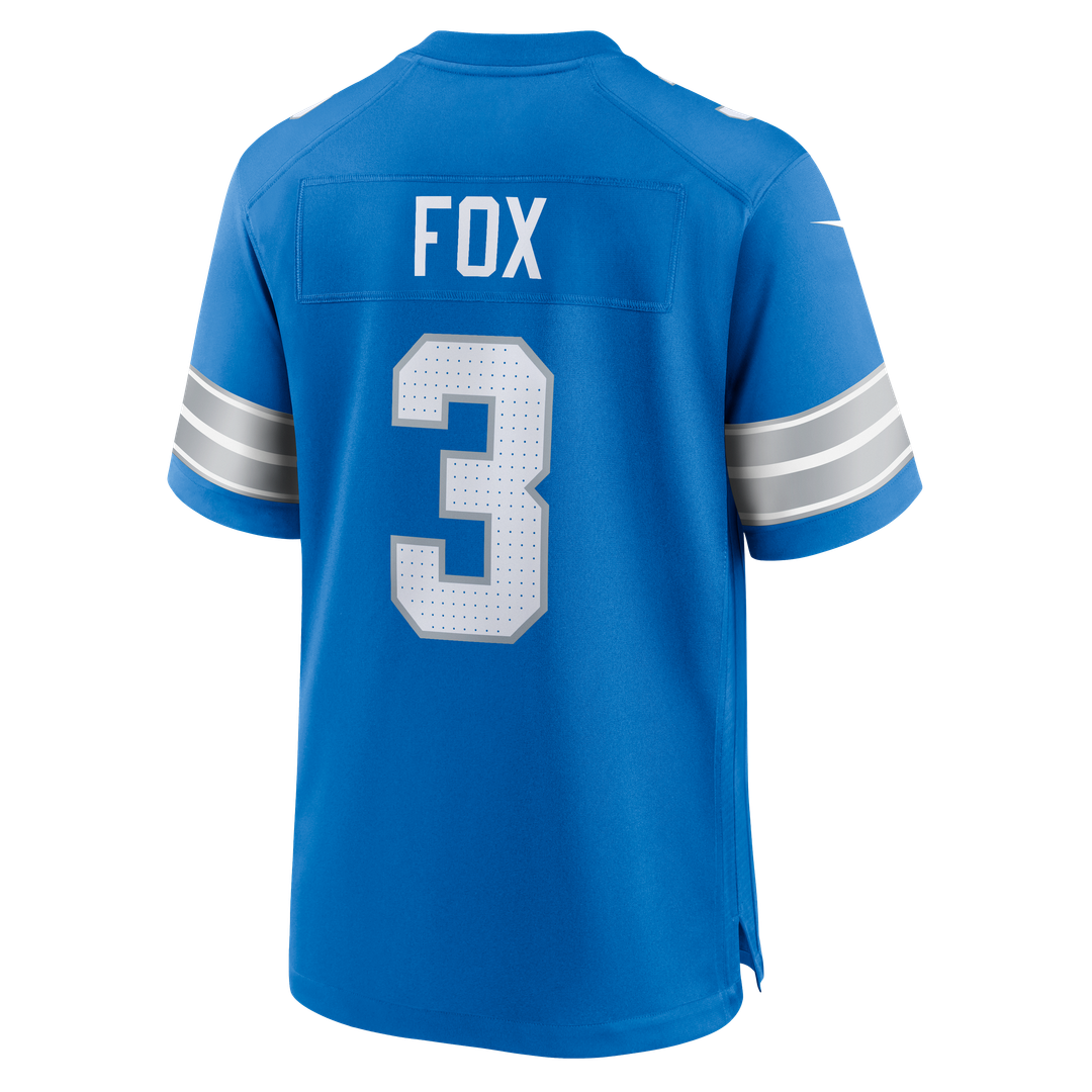 Jack Fox Detroit Lions Nike Team Game Official Jersey -  Blue