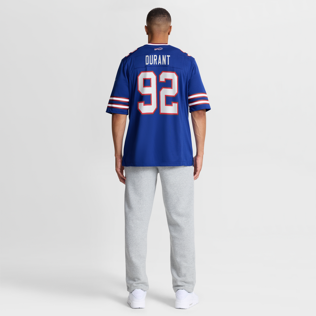 Zane Durant Buffalo Bills Nike Team Game Official Jersey - Royal